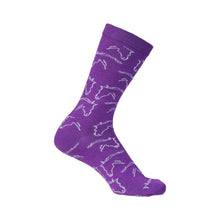 Load image into Gallery viewer, AWST Int'l Ladies Horse Heads Crew Socks - 6 pack
