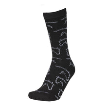 Load image into Gallery viewer, AWST Int'l Ladies Horse Heads Crew Socks - 6 pack
