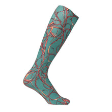 Load image into Gallery viewer, AWST Int'l Ladies "Lila" Snaffle Bridles Socks - 3 Pack
