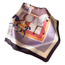 Load image into Gallery viewer, AWST Int'l Horses in Blankets Scarf
