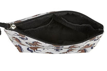 Load image into Gallery viewer, AWST Int'l Lila Bay Horses Accessory Pouch w/ Wristlet
