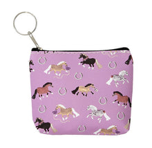 Load image into Gallery viewer, AWST Int'l "Lila" Pony Puff Coin Purses- Set of 12- Assorted
