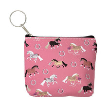 Load image into Gallery viewer, AWST Int'l "Lila" Pony Puff Coin Purses- Set of 12- Assorted
