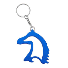Load image into Gallery viewer, AWST Int'l Horse Head Key Chain Bottle Opener
