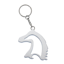 Load image into Gallery viewer, AWST Int'l Horse Head Key Chain Bottle Opener
