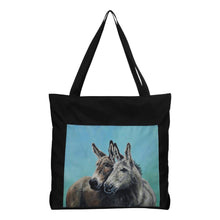 Load image into Gallery viewer, AWST Int'l Lila Donkey Friends Tote
