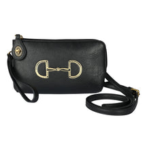 Load image into Gallery viewer, AWST Int'l Lila Vintage Snaffle Bit Clutch Crossbody Bag
