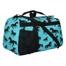 Load image into Gallery viewer, AWST Int'l Lila Silhouette Horse Duffle
