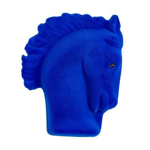 Load image into Gallery viewer, AWST Int'l Rhinestone Horseshoe Earrings  w/Horse Head Gift Box
