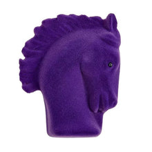 Load image into Gallery viewer, AWST Int'l Rhinestone Horseshoe Earrings  w/Horse Head Gift Box

