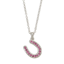 Load image into Gallery viewer, AWST Int'l Horseshoes Necklace w/Colorful Cowboy Hat Box
