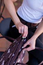 Load image into Gallery viewer, AWST Int'l  Rhodium Spiral Rhinestones &amp; Snaffle Bit Adjustable Ring
