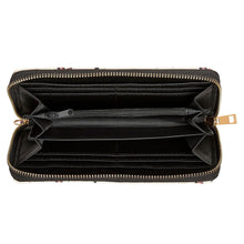 Load image into Gallery viewer, AWST Int'l "Lila" Horses All Over Clutch Wallet
