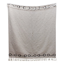 Load image into Gallery viewer, Lila Snaffle Bit Cotton Throw
