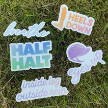 Load image into Gallery viewer, Dapplebay Trainer Sayings Sticker Pack
