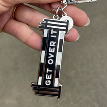 Load image into Gallery viewer, Dapplebay Get Over It - Keychain
