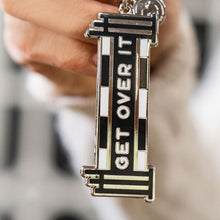 Load image into Gallery viewer, Dapplebay Get Over It - Keychain
