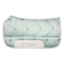 Load image into Gallery viewer, Dapplebay Dragonfly Meadow Western Saddle Pad-Green
