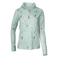 Load image into Gallery viewer, Dapplebay Dragonfly Meadow 1/4 Zip Riding Top - Long Sleeve
