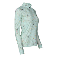 Load image into Gallery viewer, Dapplebay Dragonfly Meadow 1/4 Zip Riding Top - Long Sleeve
