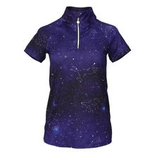 Load image into Gallery viewer, Dapplebay Constellation 1/4 Zip Light Riding Top-Short Sleeve
