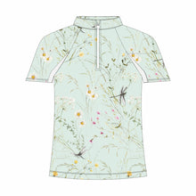 Load image into Gallery viewer, Dapplebay Kids Dragonfly Meadow 1/4 Zip - Short Sleeve
