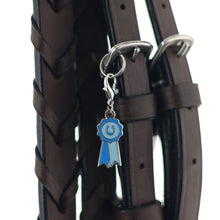 Load image into Gallery viewer, Dapplebay Bridle Charm - Blue Ribbon
