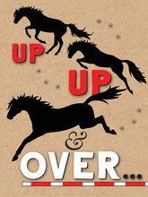 Load image into Gallery viewer, Horse Birthday Card: NEW Up, Up &amp; Over...
