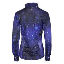 Load image into Gallery viewer, Dapplebay Constellation Western Shirt-Navy/Multi
