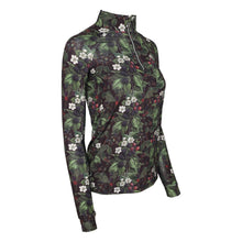 Load image into Gallery viewer, Dapplebay Blackberry Daze 1/4 Zip Riding Top
