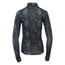 Load image into Gallery viewer, Dapplebay Autumn Toile 1/4 Zip Riding Top
