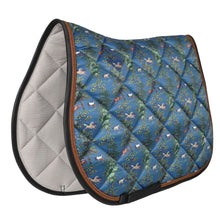 Load image into Gallery viewer, Dapplebay Autumn Toile Pony Saddle Pad
