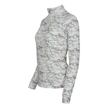 Load image into Gallery viewer, Dapplebay Galloping Watercolor 1/4 Zip Riding Top
