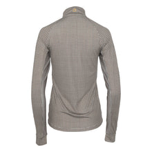 Load image into Gallery viewer, Dapplebay Bay Houndstooth 1/4 Zip Riding Top
