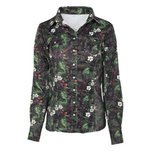 Load image into Gallery viewer, Dapplebay Blackberry Daze Western Top

