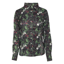 Load image into Gallery viewer, Dapplebay Blackberry Daze Western Top
