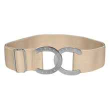 Load image into Gallery viewer, Dapplebay Horse Shoe Belt-Beige
