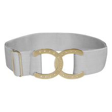Load image into Gallery viewer, Dapplebay Horse Shoe Belt-Grey
