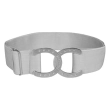 Load image into Gallery viewer, Dapplebay Horse Shoe Belt-Grey
