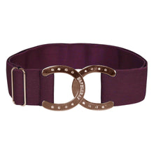 Load image into Gallery viewer, Dapplebay Horse Shoe Belt-Red
