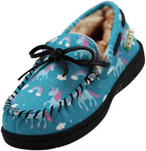 NORTY Toddler Boys Girls Slippers 41524 Toddler Unicorns