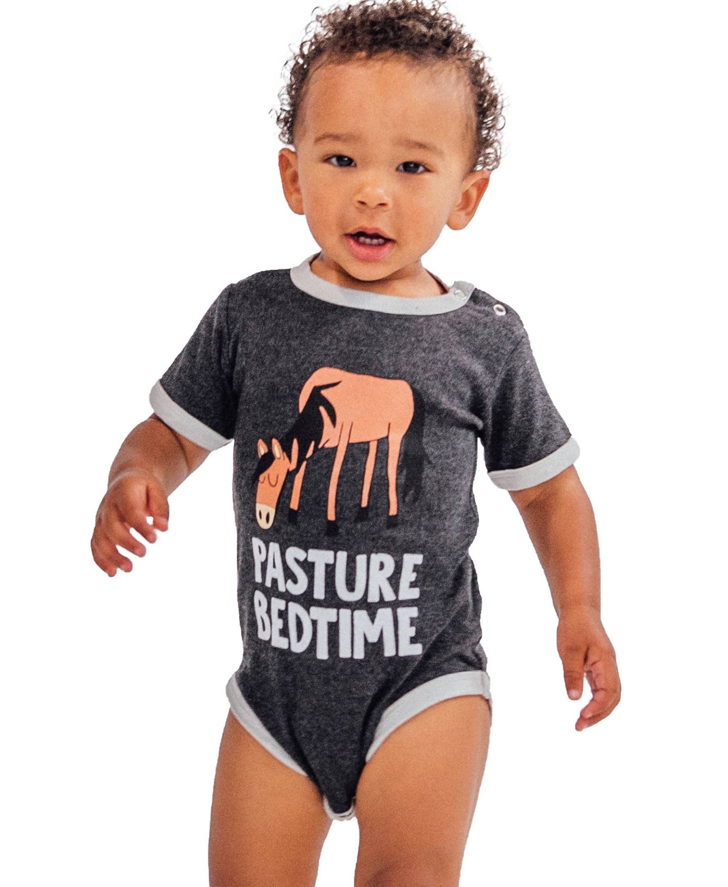 Pasture Bedtime Grey Infant Creeper