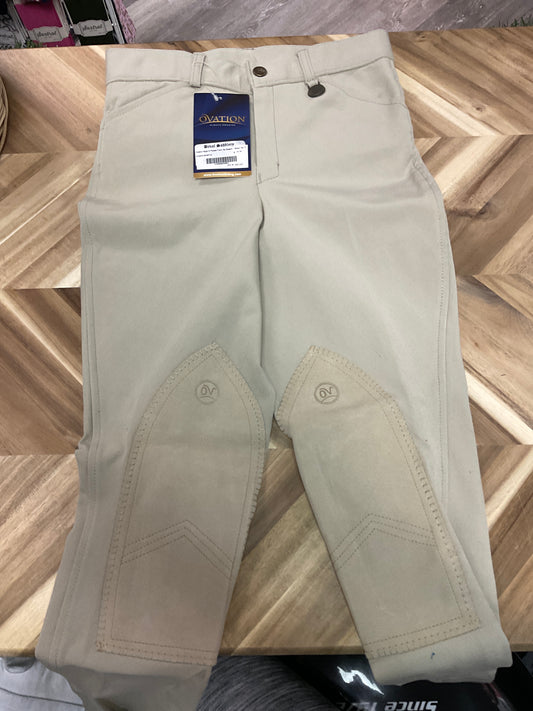 CLEARANCE Ovation Boys Classic Tan Breeches