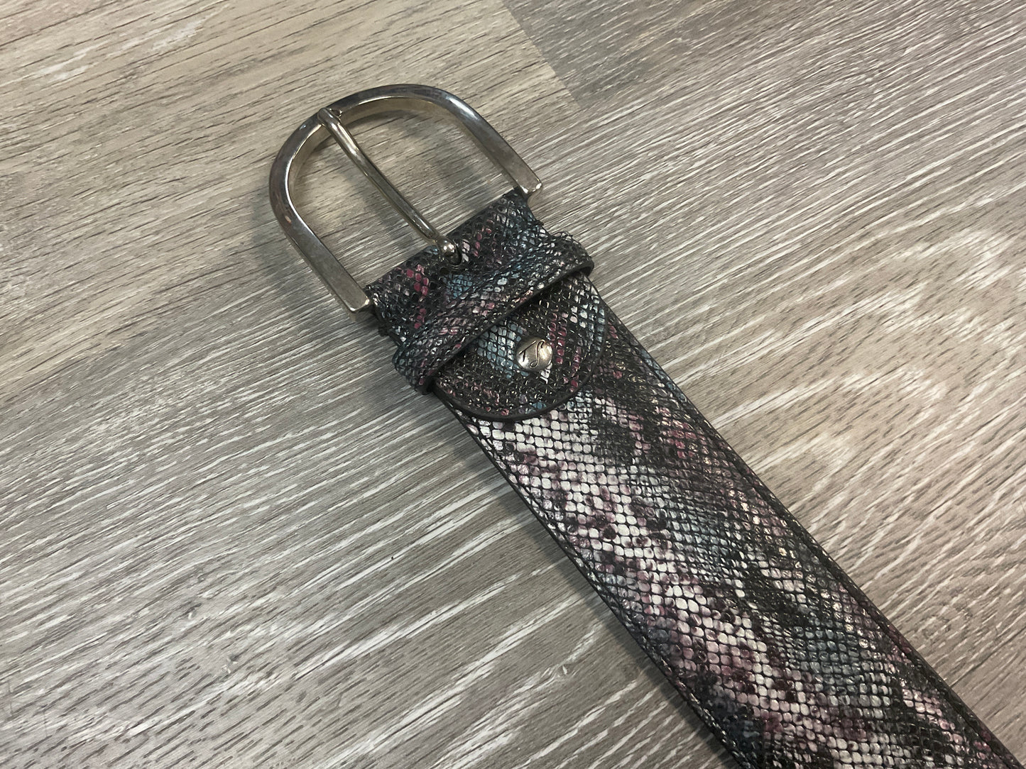 T.S. Printed Leather Belts