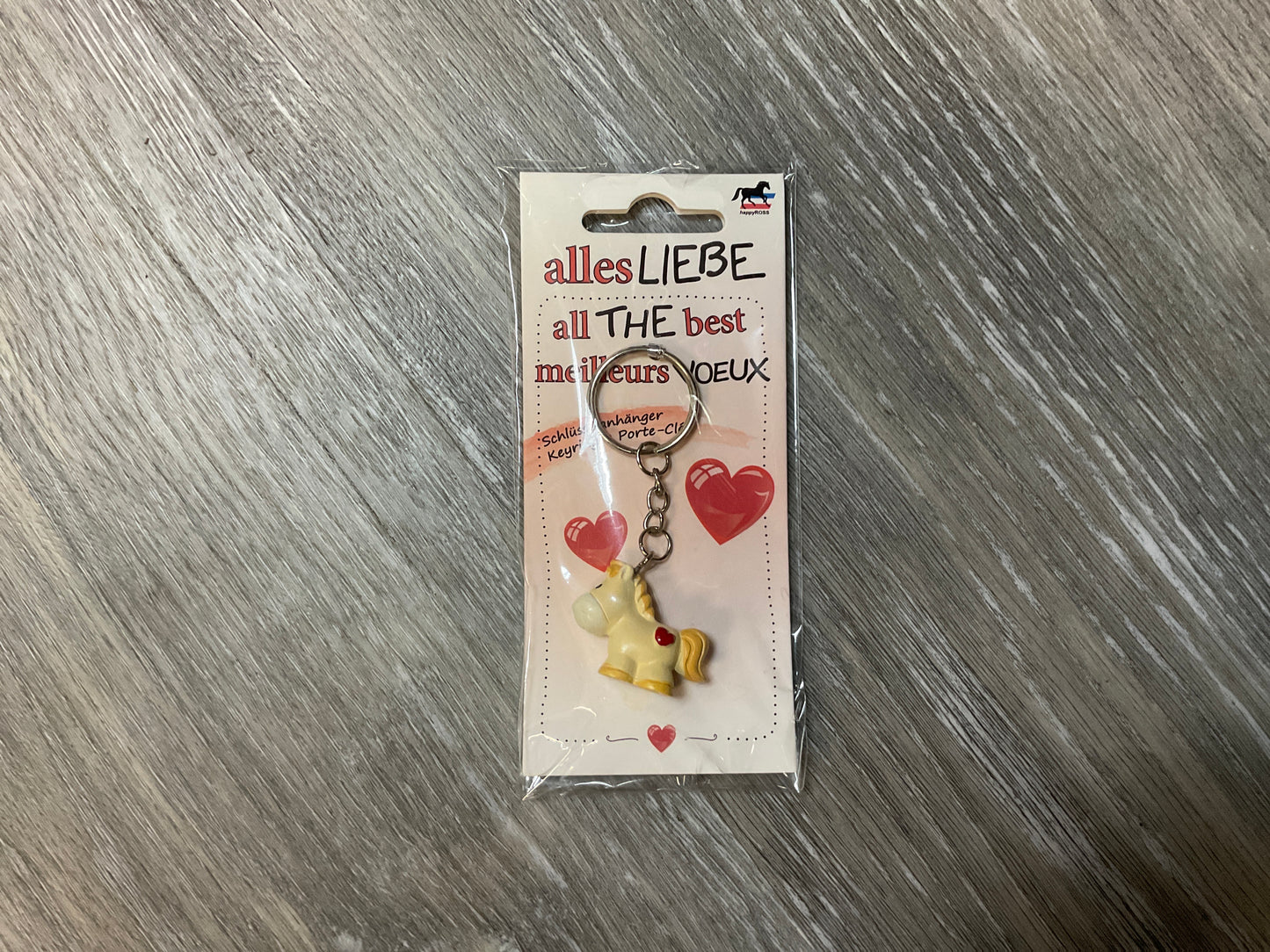 Cartoon Horse Key Chain