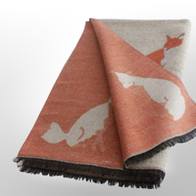 Load image into Gallery viewer, 🎁Tallyho Mr Fox Soft Winter Scarf Shawl

