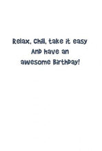 Load image into Gallery viewer, Horse Birthday Card: Shhhh!!! (relax Chill.)
