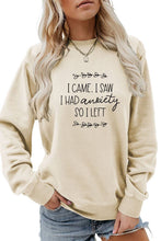 Load image into Gallery viewer, CWTSTL0440_WOMEN LETTER PRINTING LONG SLEEVE PULLOVER TEE
