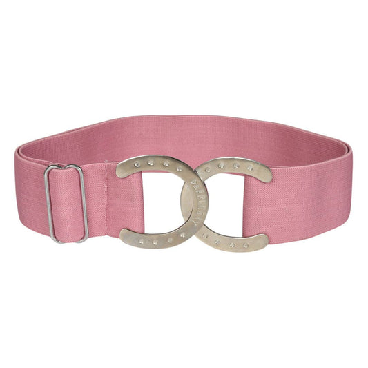 Dapplebay Horse Shoe Elastic Belt - Light Pink