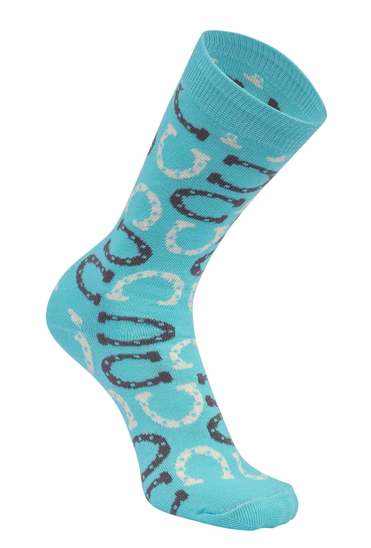 AWST Int'l Lucky Horseshoes Socks